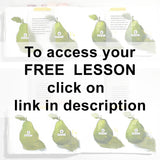 Cadmium Yellow Value Study / Pears