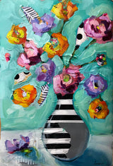 Mixed-Media Florals | Online Workshop - Donna Downey Studios Inc