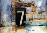 Ten 10x10 canvases in 10 days (MIXED-MEDIA) - Donna Downey Studios Inc
