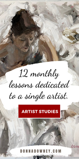 Artist Studies Online Workshop - Donna Downey Studios Inc