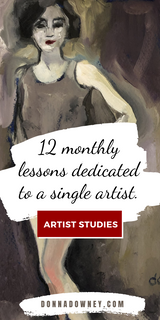 Artist Studies Online Workshop - Donna Downey Studios Inc