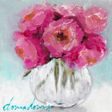 Abstract Florals (ACRYLIC) | Online Workshop - Donna Downey Studios Inc