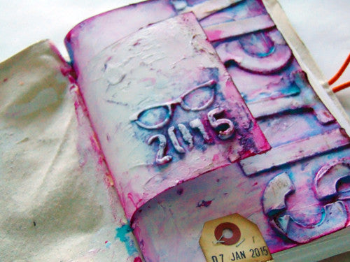 Inspiration Wednesday : 2015 (MIXED-MEDIA) - Donna Downey Studios Inc