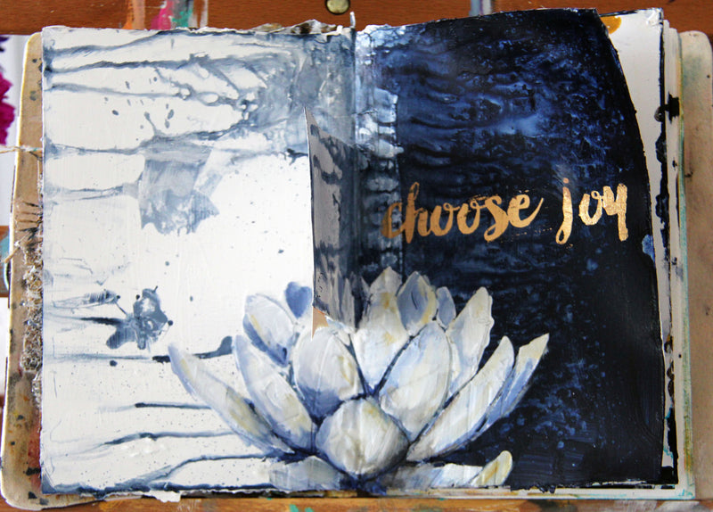 Inspiration Wednesday : 2016  (MIXED-MEDIA) - Donna Downey Studios Inc