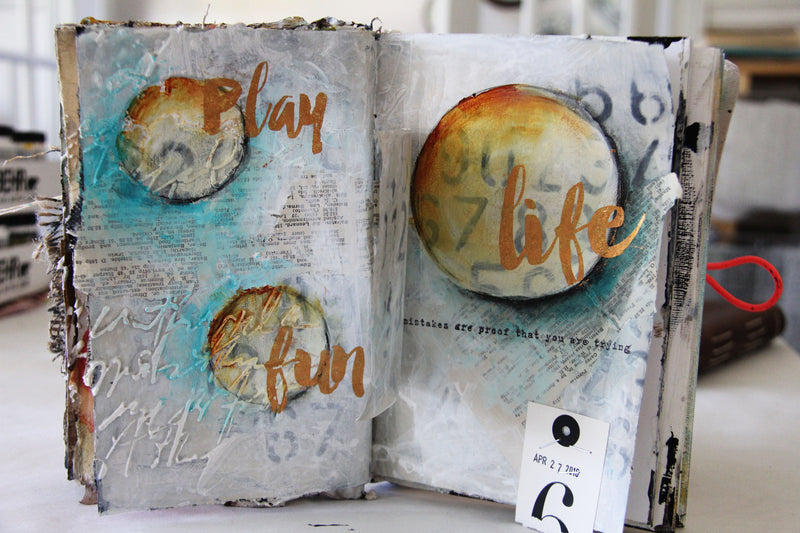 Inspiration Wednesday : 2016  (MIXED-MEDIA) - Donna Downey Studios Inc