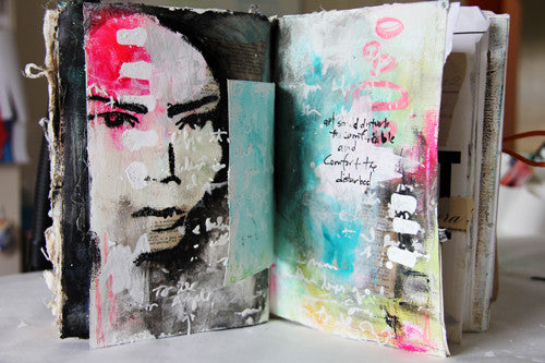 Inspiration Wednesday : 2015 (MIXED-MEDIA) - Donna Downey Studios Inc