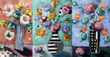 Mixed-Media Florals | Online Workshop - Donna Downey Studios Inc