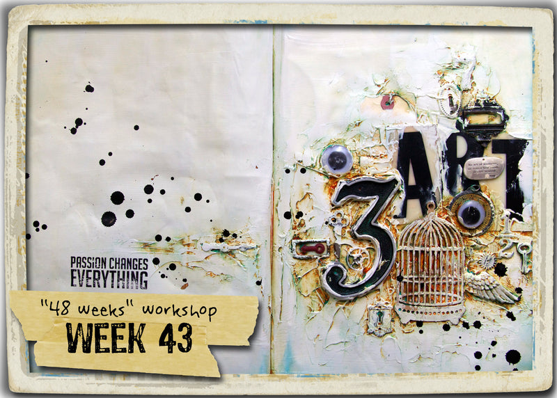 48 Weeks - Mixed Media Masterclass - Donna Downey Studios Inc